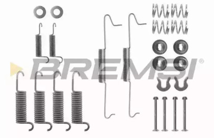 Комплектующие, тормозная колодка BREMSI SK0526