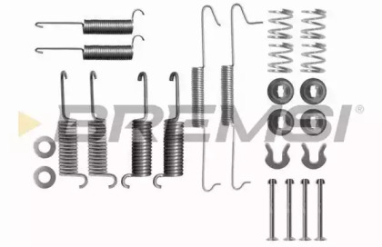 Комплектующие, тормозная колодка BREMSI SK0571