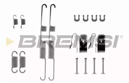 Комплектующие, тормозная колодка BREMSI SK0582