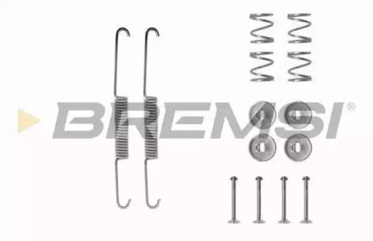 Комплектующие, тормозная колодка BREMSI SK0586