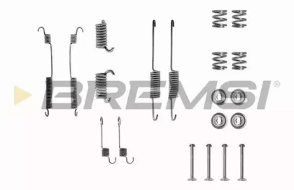 Комплектующие, тормозная колодка BREMSI SK0599