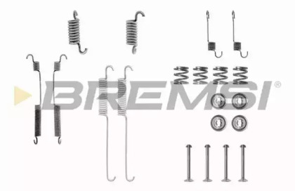 Комплектующие, тормозная колодка BREMSI SK0600