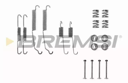 Комплектующие, тормозная колодка BREMSI SK0618