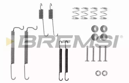 Комплектующие, тормозная колодка BREMSI SK0628