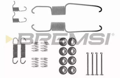 Комплектующие, тормозная колодка BREMSI SK0685