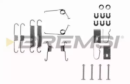 Комплектующие, тормозная колодка BREMSI SK0693