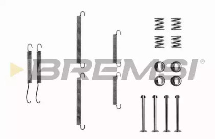 Комплектующие, тормозная колодка BREMSI SK0713