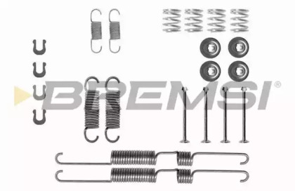 Комплектующие, тормозная колодка BREMSI SK0738