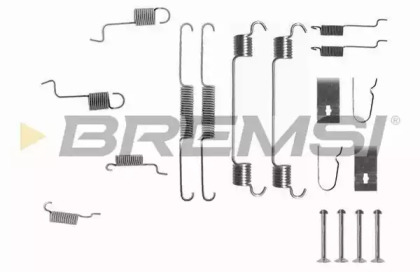 Комплектующие, тормозная колодка BREMSI SK0742