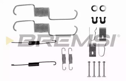 Комплектующие, тормозная колодка BREMSI SK0743