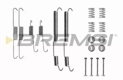 Комплектующие, тормозная колодка BREMSI SK0753