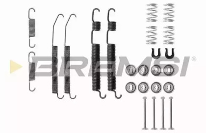 Комплектующие, тормозная колодка BREMSI SK0759