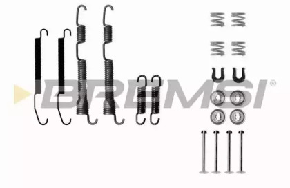 Комплектующие, тормозная колодка BREMSI SK0761