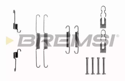 Комплектующие, тормозная колодка BREMSI SK0763