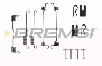 Комплектующие, тормозная колодка BREMSI SK0772