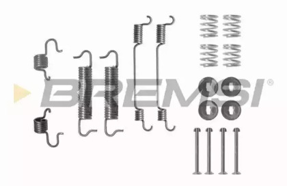 Комплектующие, тормозная колодка BREMSI SK0780