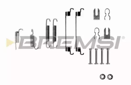 Комплектующие, тормозная колодка BREMSI SK0783