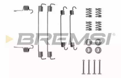 Комплектующие, тормозная колодка BREMSI SK0784