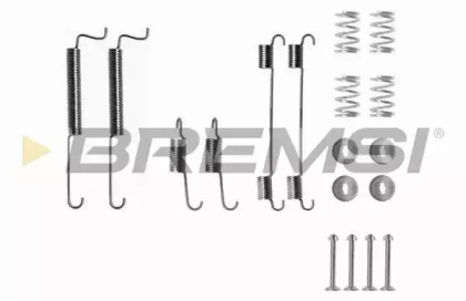 Комплектующие, тормозная колодка BREMSI SK0795