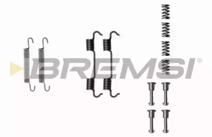 Комплектующие, тормозная колодка BREMSI SK0801