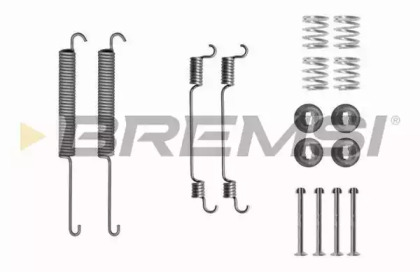 Комплектующие, тормозная колодка BREMSI SK0806