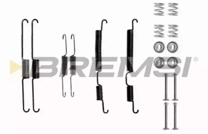 Комплектующие, тормозная колодка BREMSI SK0813