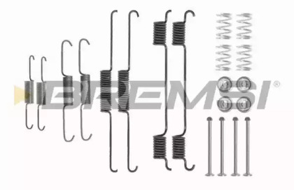 Комплектующие, тормозная колодка BREMSI SK0817