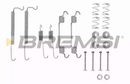 Комплектующие, тормозная колодка BREMSI SK0849