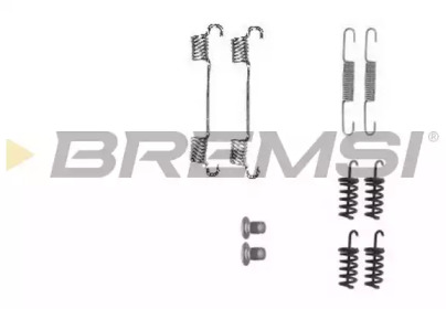 Комплектующие, тормозная колодка BREMSI SK0874