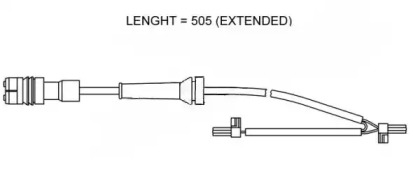 Контакт BREMSI WI0577