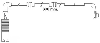 Контакт BREMSI WI0603