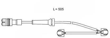 Контакт BREMSI WI0660