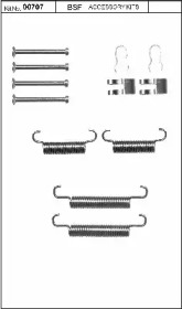 Комплектующие, стояночная тормозная система BSF 00707