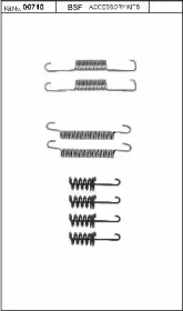 Комплектующие, стояночная тормозная система BSF 00710