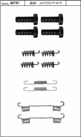 Комплектующие, стояночная тормозная система BSF 00721