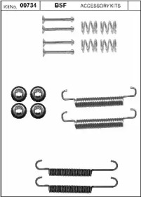 Комплектующие, стояночная тормозная система BSF 00734