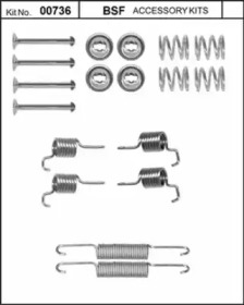 Комплектующие, стояночная тормозная система BSF 00736