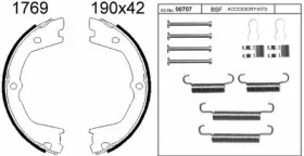 Комлект тормозных накладок BSF 01769K
