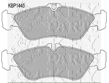 Комплект тормозных колодок KEY PARTS KBP1445