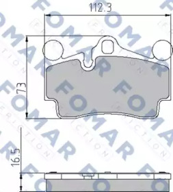  FOMAR Friction FO 862181