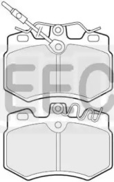 Комплект тормозных колодок EEC BRP0513