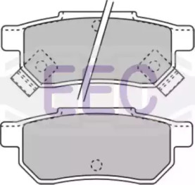 Комплект тормозных колодок EEC BRP0611