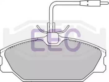 Комплект тормозных колодок EEC BRP0776