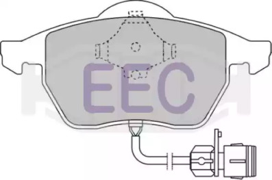 Комплект тормозных колодок EEC BRP0789