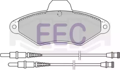 Комплект тормозных колодок EEC BRP0803