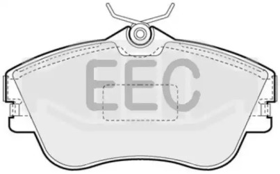 Комплект тормозных колодок EEC BRP0848