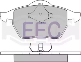 Комплект тормозных колодок EEC BRP0875