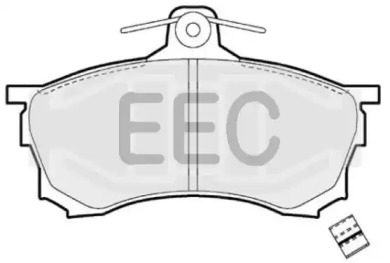 Комплект тормозных колодок EEC BRP0879