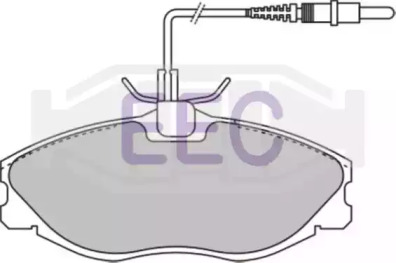 Комплект тормозных колодок EEC BRP0902