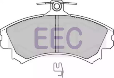 Комплект тормозных колодок EEC BRP0912